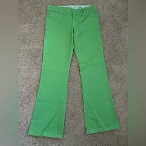 Vintage Juicy Couture Bright Green Flare Jeans